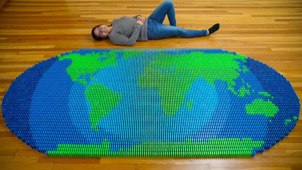 Lily Topples the World